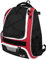 GETBSTOOP Baseball Rucksack Softball Fledermaus -Bat -Tasche mit Zaunhaken & Schuhen Fach Baseball Bat Rucksack große Kapazität Multi -Taschen for Fledermaushelmhandschuhe Schuhe Schuhe