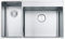 Franke BWX 220-54-27 127.0557.961 Küchenspüle Slim Top, Edelstahl Seidenglanz