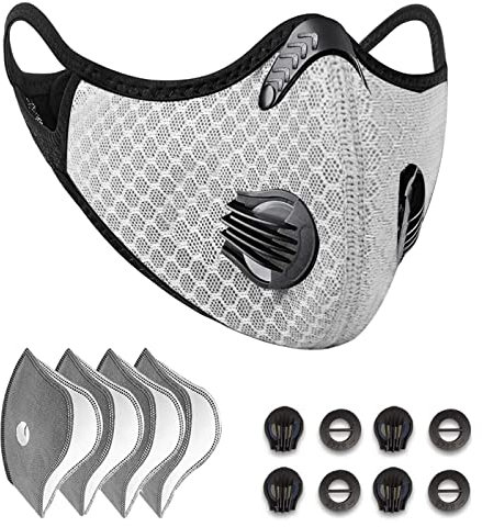 Ski Halbgesichtsmaske Wind/Staub/kältebeständige Gesichtsmaske Anti-Verschmutzung Atemmaske mit Filter für Outdoor-Sportarten Motorrad Fahrrad Radfahren