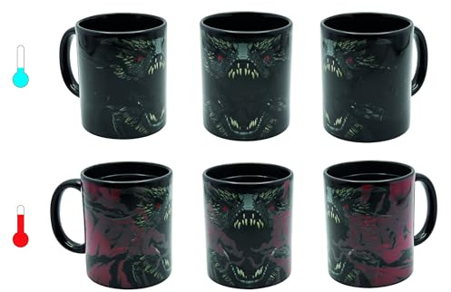 Game of Thrones Magic Mug Keramiktasse - 320 ml - in Geschenkpackung 12x9x10 cm - bei Erhitzung wechselt das Bild
