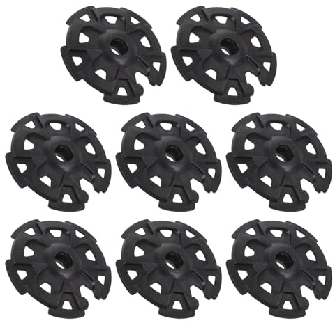 PATIKIL 3.54 inch Trekking Pole Accessories, 8Pcs Removable Mountain Baskets Walking Stick Replacement for Outdoor Mud Ski Climbing