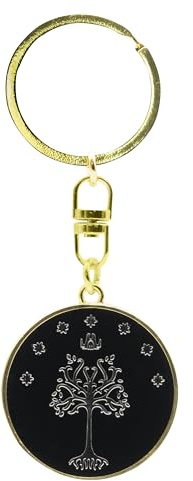 ABYSTYLE Der Herr der Ringe White Tree of Gondor Unisex Schlüsselanhänger multicolor Metall Fan-Merch, Filme