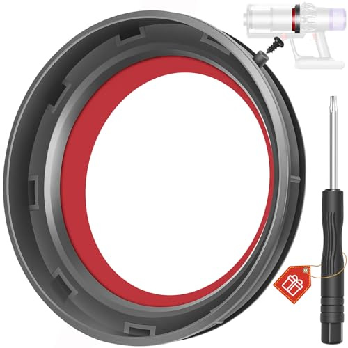 RUKHOOL V11 Anillo de Sellado Fijo de Cubo de Polvo para Dyson V11 V15 Recambios Cubo Piezas de repuestos Partes de reparación SV14 SV17 SV15 SV22 SV28 aspiradora Accesorios Destornillador