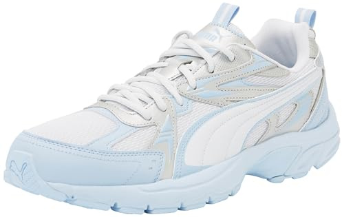 Puma Milenio Tech_Sneaker Unisex, Haute Tropic Silver Mist Puma Silver, 42.5 EU