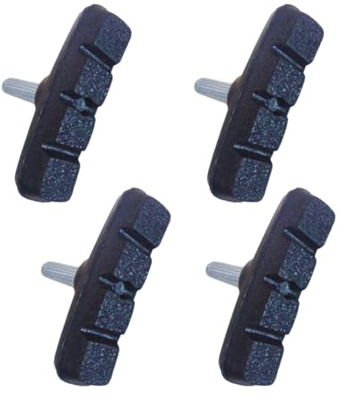 ANDINUS Set de 4 Zapatas de Freno de Bicicleta Tipo Espárrago/Cantilever