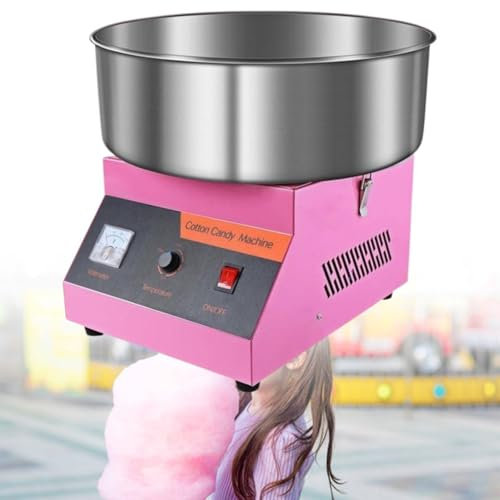 Kommersiell sockervaddsmaskin 1000W sockervaddsmaskin Gör marshmallows snabbt till födelsedagsfest