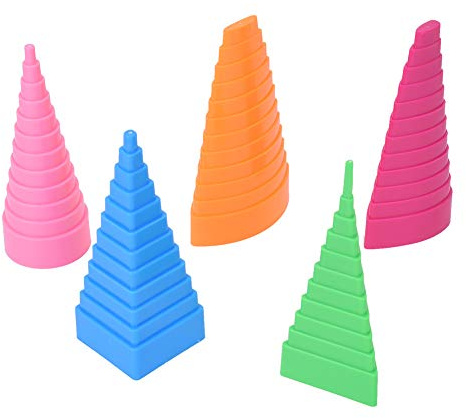 5Pcs Quilling Shapes & Designs Border Paper Quilling Border Buddy Bobina Bobina Torre Strumento 5 Torri Forma Kit Quilling Strumenti per Fai da te