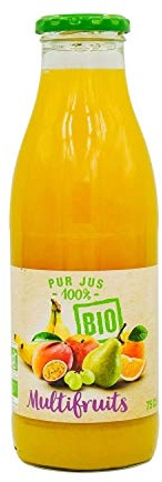 Pur jus multifruits BIO - bouteille 75cl