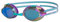 Zoggs Unisex-Adult Racer Titanium Swimming Goggles, Violet/Turquoise/Mirrored Blue