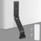 Tope de Puerta de Pedal Fácil, Tope de Puerta para Suelo de Acero Inoxidable, Magnético Tope de Pared de Metal de un Toque con Goma, Protección de Pared y Muebles, para Hogar Oficina Pared Piso