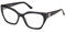GUESS Damen Gu50115 Sonnenbrille, glänzend schwarz, One Size