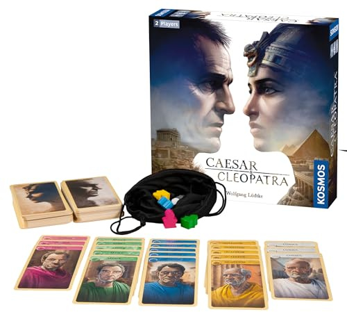 Kosmos Caesar & Cleopatra | Two-Player Strategy Board Game