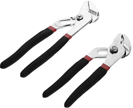 Angoily 2pièces Pince Universelle à Gorges Pour Plomberie Pince à Eau Polyvalente Outil De Réparation Domestique