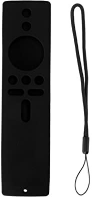 Skyddande Silikonfodral, Silikonskydd för Mi Tv -stick Skyddande Kontrollfodral, Kontroller Hudhylsa (Svart)