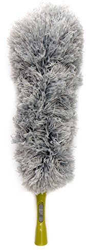 DOCAZOO DocaPole Microfiber Duster // Microfiber Feather Duster For Dusting and Cleaning High Surfaces with Extension Pole // Includes Handle for Use without Pole // DocaPole Cleaning Attachment