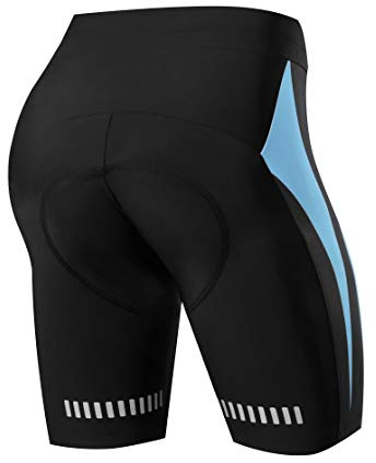 NOOYME Pantaloncini da Ciclismo da Donna Pantaloncini Intima Bici Sportivi con 4D Gel Imbottiti Asciugatura Rapida Elastici per MTB Mutande Bicicletta Traspiranti