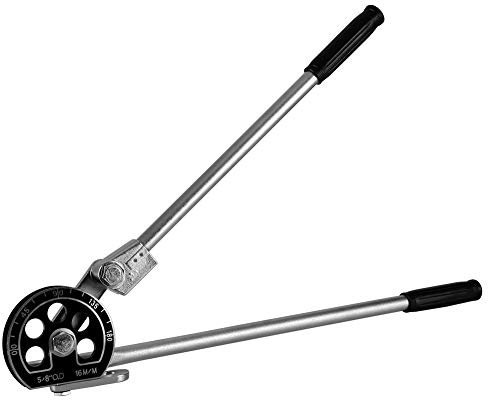 Cintreuse de tubes, 180 degrés Cintreuse de tubes Outil de pliage Plage de diamètre 5/8 '' 16 mm utilisé pour plier toutes sortes de tuyaux en laiton, tubes en aluminium