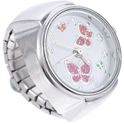 PartyKindom Anello Orologio Decorativo Con Farfalle Design Elegante e Funzionale Per Tutti Gli Usidi