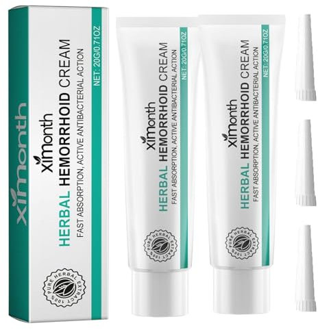 Herbal Hemorrhoid Cream, Hämorrhoiden Salbe, Hämorrhoiden Zäpfchen, Anal-creme Schnelle Linderung Von Hämorrhoiden Und Analfissuren, Linderung Von Schmerzen, Juckreiz (2pcs)