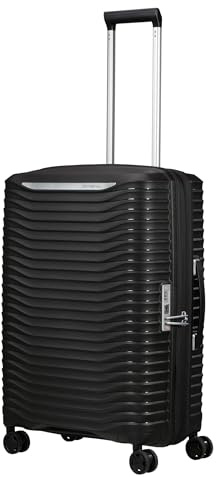 Samsonite Upscape Spinner - Equipaje de Mano expandible, tamaño 68/25 cm, Color Negro 1041, 1041 Negro, Informal