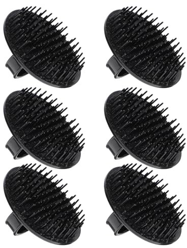 TOVINANNA 6 pennelli per shampoo, per massaggiare il cuoio capelluto, per il corpo, per massaggiare i capelli, per il massaggio, per la biancheria, spazzola per capelli