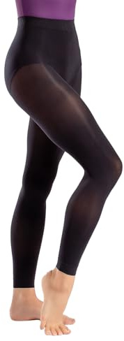 So Danca - Adult Footless Tights,Perfect for Dance, Activewear, and Daily Wear, 85% Nylon / 15% Spandex -TS70 (US, Alpha, Small, Medium, Regular, Regular, Black)