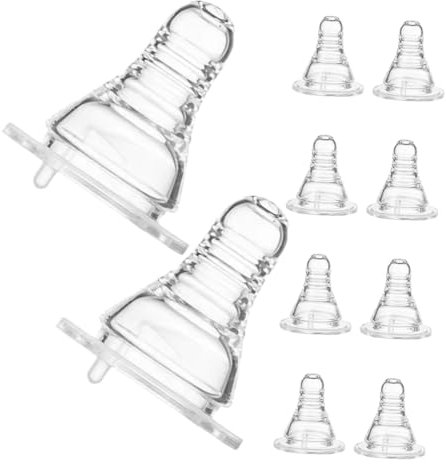 CIMAXIC 10piezas De Plástico Para Garrafa Accesorios Divertidos Para Fiesta Juguetes De Tetina Para Cerveza