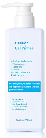 Gel Visage Anti-âge 500ml, pour Radiofréquence, Epilateur Laser, Appareil Massage Visage Anti Rides, Acide Hyaluronique, Niacinamide, Hydratant, Sans Parfum ni Parabène, Cadeau De Soins Pour Elle