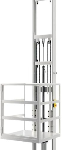 FUHAI-666 Ascensor eléctrico Ascensor hidráulico eléctrico doméstico pequeño, Plataforma elevadora Sencilla for logística de almacén, Capacidad de Carga máxima de 500 kg. Plataforma elevadora