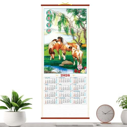 Kalender 2026 Månadsplanerare Hängbar Dekoration