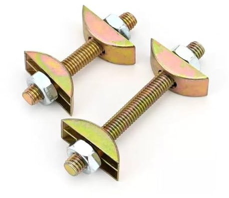 Toggle Bolt Kit, Heavy Duty Möbler Anslutningsbultar Med Skruvar Muttrar | Kraftiga fogfästen for sängram Stol Soffskåp Hushållsmontering(8x70mm-4Set)