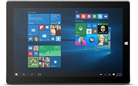 Linx 12V64 12-Inch Tablet with Keyboard - (Silver) (Intel Atom x5-Z8300, 4 GB RAM, 64 GB eMMC, Windows 10)