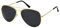 La Optica B.L.M. Sonnenbrille Herren Damen UV400 Retro Pilotenbrille Fliegerbrille 70er Jahre Groß - Gold Farben (Gläser: Grau Polarisiert)
