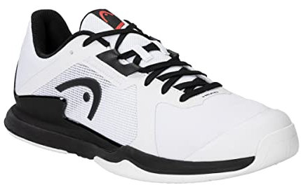 HEAD Men's Sprint Pro 3.5 Carpet Men Tennisschuh, weiß/schwarz, 44.5