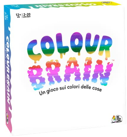 Asmodee - Colourbrain - Bordsspel, 2-20 spelare, 12+ år, utgåva på italienska