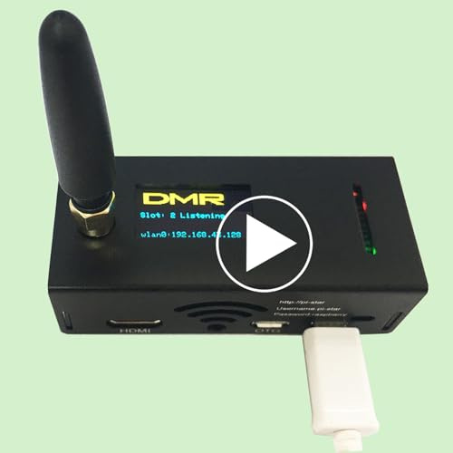 4.2 MMDVM Hotspot DMR Dstar Spot Assembled Radio Station OLED Antenne WiFi Digital Voice Modem P25 DMR YSF Raspbery Pie