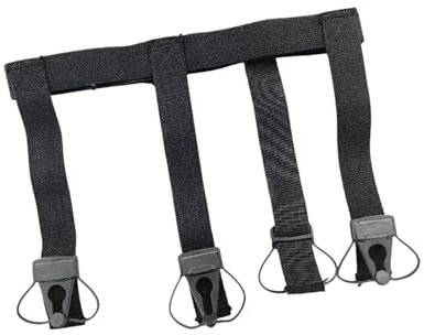 Dickly Reggicalze per Hockey Bambino Adulto Tutore per Hockey Accessori per Attrezzatura da Allenamento Professionale Cinghie di Supporto per Hockey su Prato, m