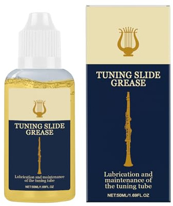 Grasa Para Slides de Trompeta - Pulimento Lubricante para Saxofón - Lubricante para Corredera de Trombón,Para Limpieza Y Mantenimiento De Clarinetes Instrumentos De Viento Y Percusión Para Músicos Y