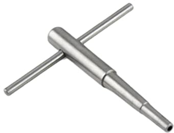 BEALIFE Pianostämningsassistent, skiftnyckel, stämapparat, pålitlig spärrnyckel, pianounderhåll och reparation, material, handtag, spärrnyckelhållare, tillverkad av metall , 1 cm