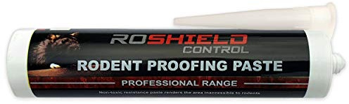 ROSHIELD Rodent Proofing Control Paste | Stop Rat & Mouse Access through Holes & Gaps in Walls | Used by Professionals (Pack of 1)