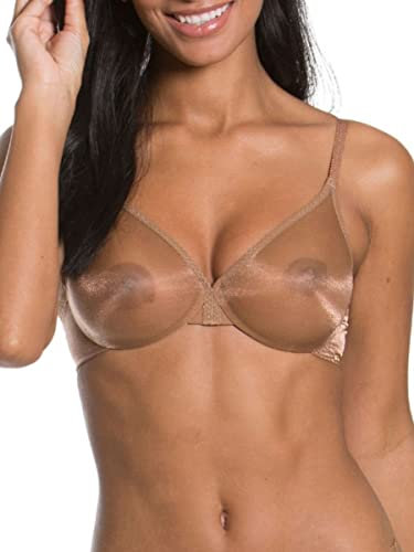 Gossard Glossies Non Padded Moulded Sheer Bra Bronze 36B