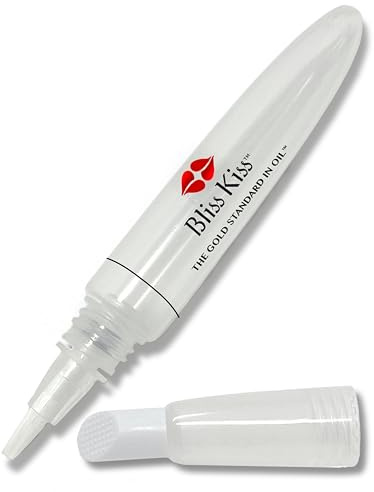 Bliss Kiss Stylo à huile rechargeable pour cuticules - Vide - 8 ml - Avec pinceau applicateur