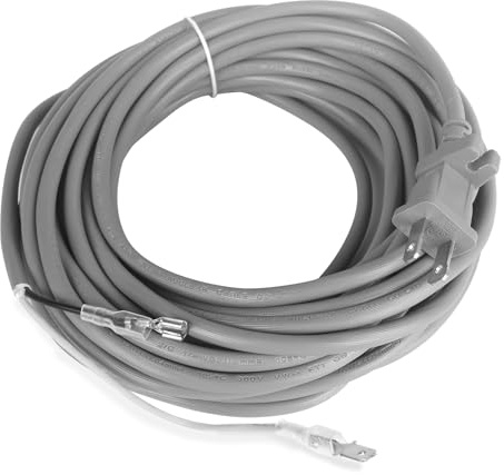 DZQPPC 36ft Vacuum Cleaner Replacement Cord for Dyson DC33 DC41 DC65 Upright Vacuum Cleaner DC-65 Mains Cable DC 65 Animal DC65 Multi Floor 920912-01 920165-03 AC Power Cord Polarized Plug