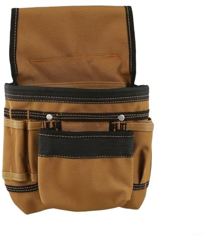 Zilimontt Ceinture à outils avec bretelles, gilet à outils robuste avec pochette à outils amovible et réglable, support de taille, organisateur d'outils idéal pour charpentiers, électriciens et