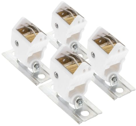 Hemobllo Bloque Cordon pour Store Romain en Polyester et Métal, Lot de 4 Pièces Facile à Utiliser, Accessoires Rideaux à Store pour Éviter la Chute Rideau