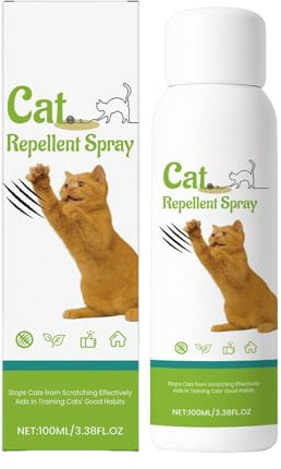 Spray Repelente De Gatos, Que Deja De Rascarse Rápidamente, 100ml, Spray Disuasorio De Arañazos Para Gatos, S-pray Corrector Del Comportamiento De Mascotas, Fórmula Segura Y No Tóxica, Para Mascotas