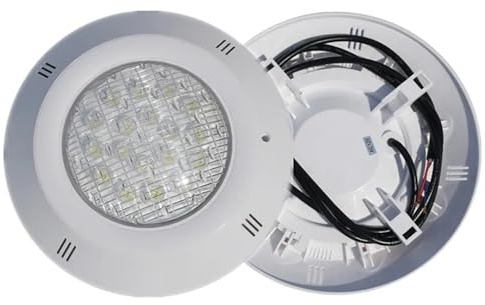54W Led piscina luce piscina subacquea luce Led 12v Ip68 impermeabile piscina fontana stagno lampada acqua Rgb cambiamento colore lampade 1 pz (RGB internal control,54W DC12V)