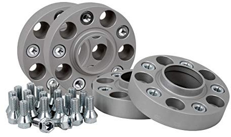 Spurverbreiterung Aluminium 4 Stück (25 mm pro Scheibe / 50 mm pro Achse) inkl. Teilegutachten