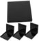 PLAFOPE 4pcs Dark Storage Box for UV Nail Glue Light Proof Organizer for Gel Nail Products Bottom Nail Glue Container Ideal for Press On Nail Glue and Jelly Glue Storage