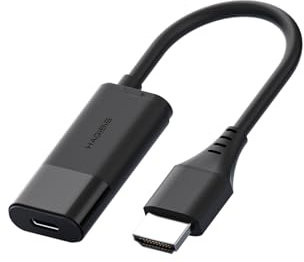 Hagibis HDMI to USB C Adapter, 4K@60Hz HDMI Male to USB-C Female Cable, Portable Monitor, AR Glasses XREAL, VITURE, RayNeo, Rokid to Type C Laptop, Switch, ROG Ally, Steam Deck, PS4/5